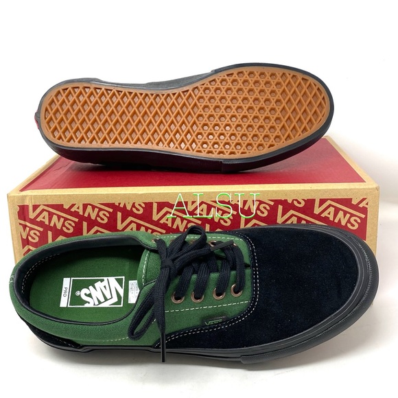 🎄 Christmas Special 🎄 VANS Era Pro Black Green Alpine Men’s Sneakers Size 11.5 - Picture 3 of 9